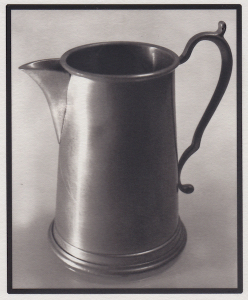 Pewter Pitcher