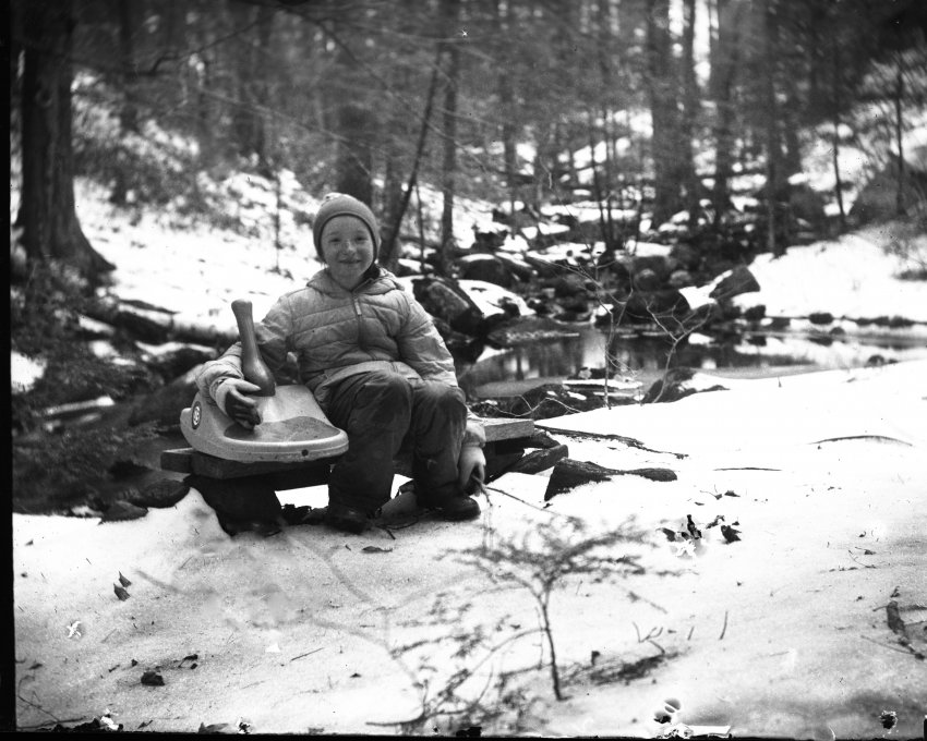 Piece Of Monson, Dry Plate Negative