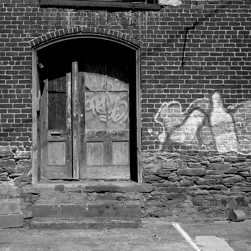 Piedmont Flour Mill Lynchburg VA Back Door
