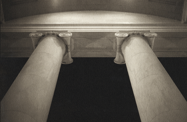 Pillars: Jefferson Memorial