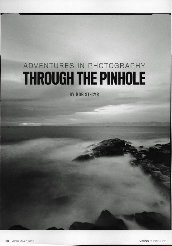 Pinhole Photo article