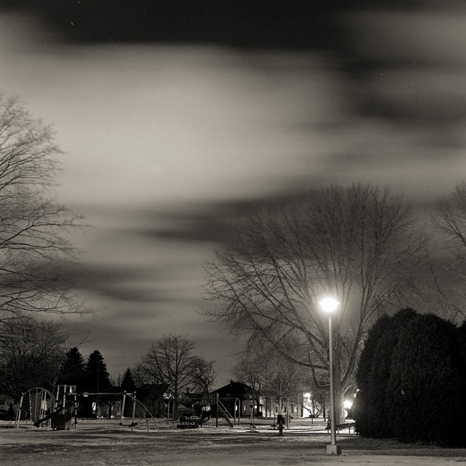 Playground At Night