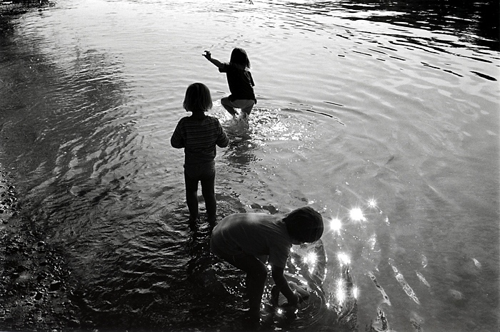 Playing In The Water