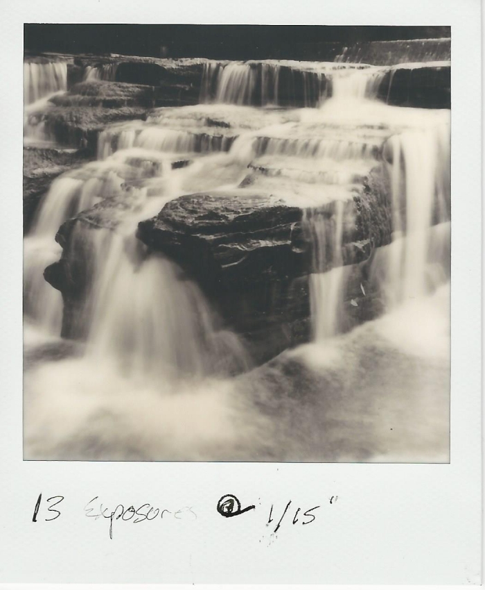 Polaroid Waterfall