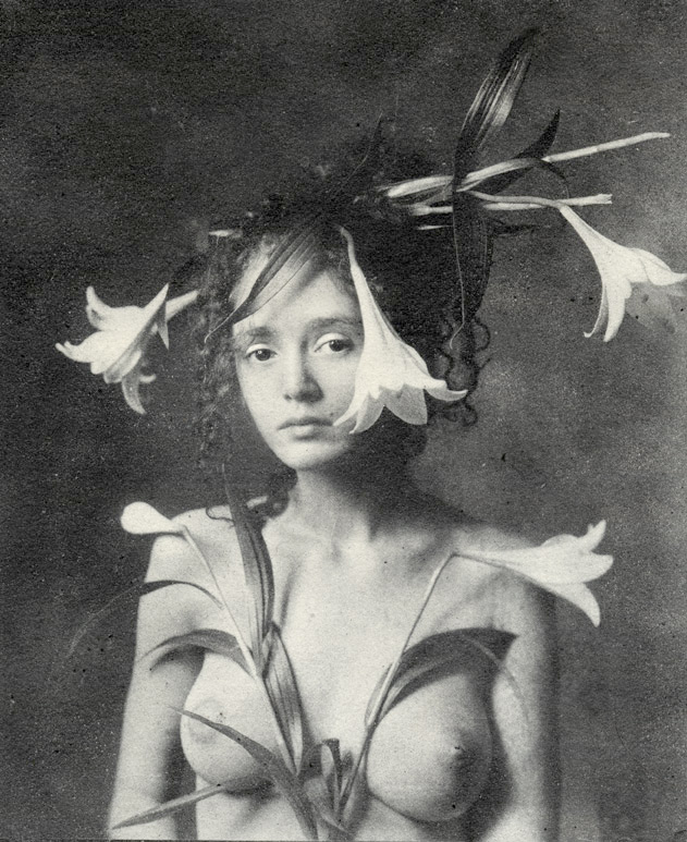 Portrait of Cille - Bromoil