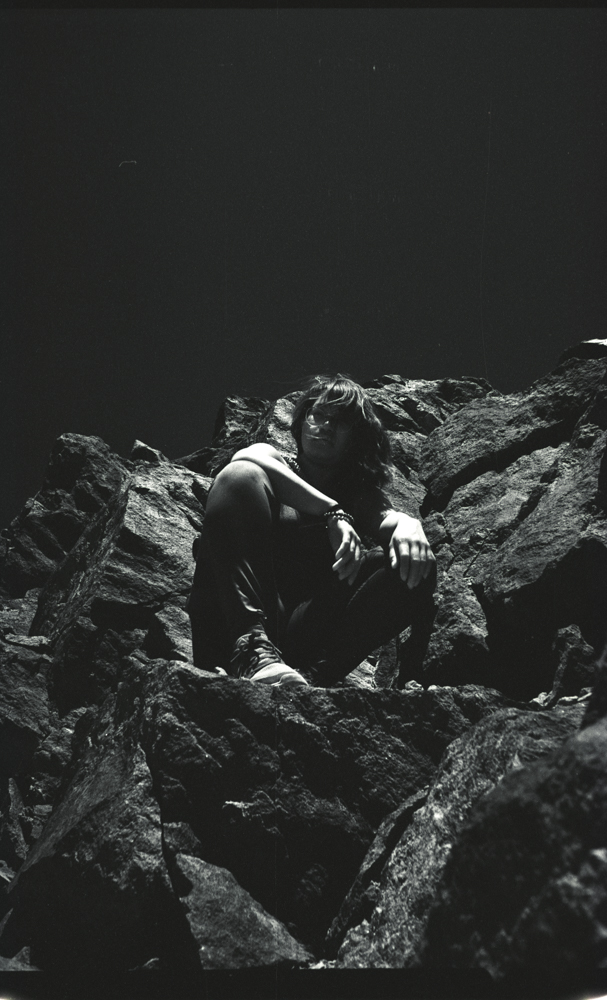 Portrait with Red Filter