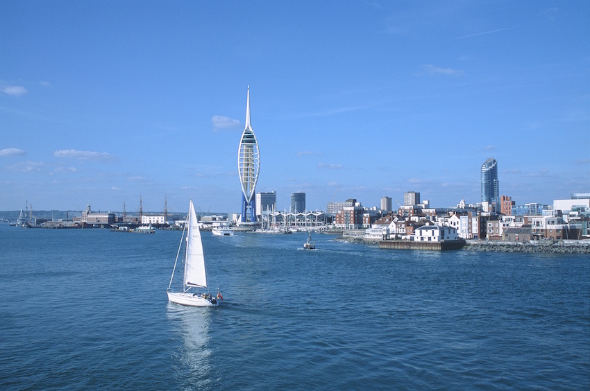 Portsmouth, a fine evening