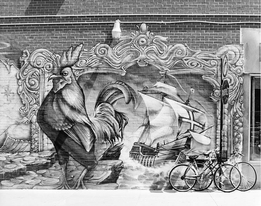 Portuguese Wall Painting in Montreal