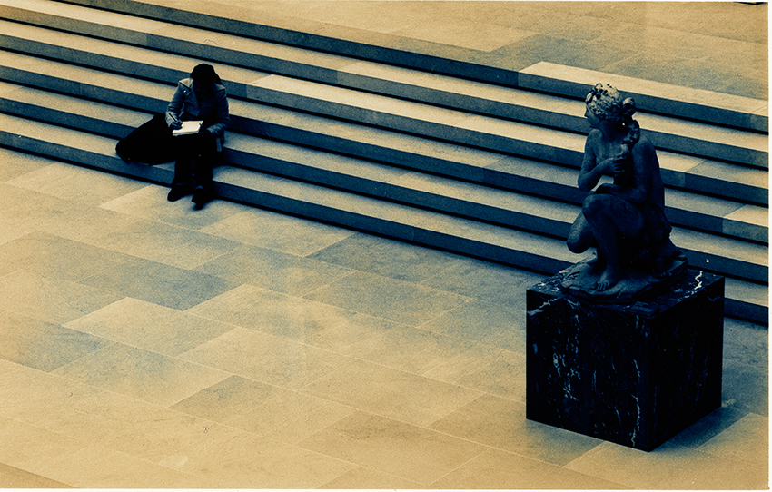 Postcard Exchange 16: The Louvre