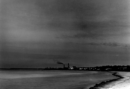 Power Plant At Dusk