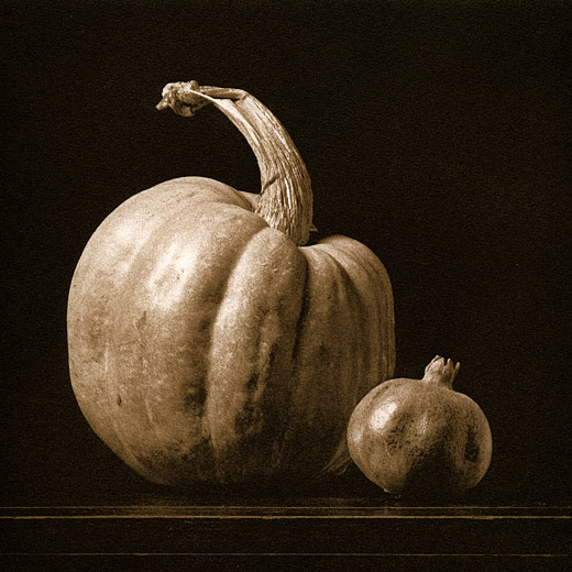 Pumpkin and Pomegranate