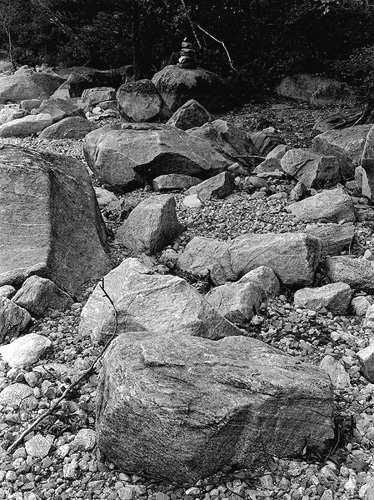 Quabbin - Rocks Sculpture