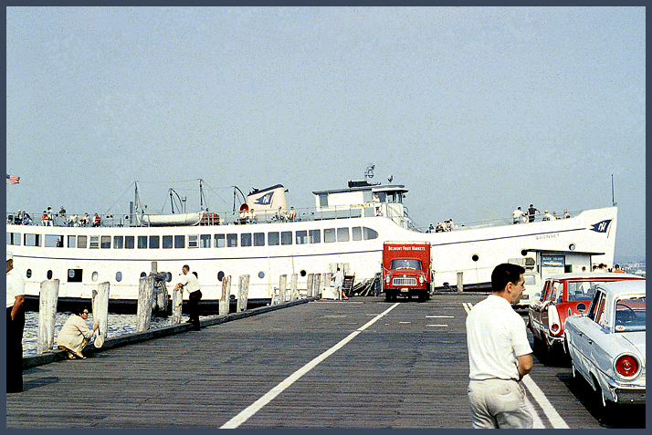 Quonset at  dockside.