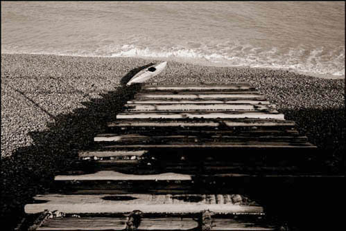 Ramp and canoe