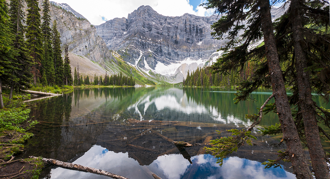 Rawson Lake, first viewpoint
