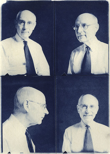 Ray as Cyanotypes