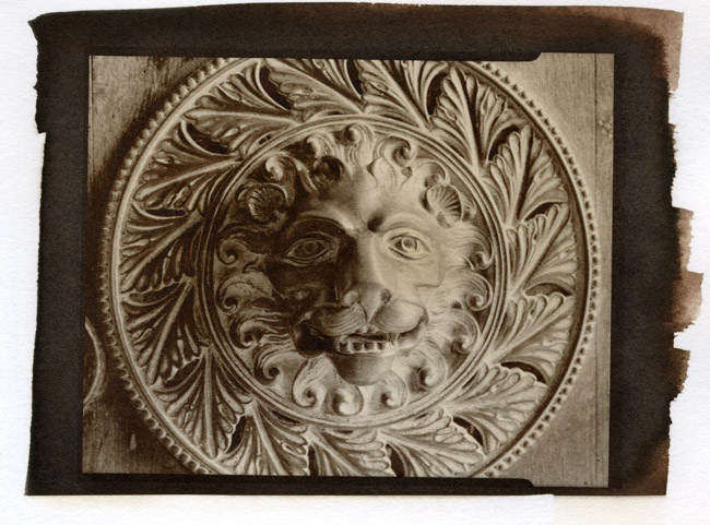 RC Cathedral - Norwich - Door detail - kallitype