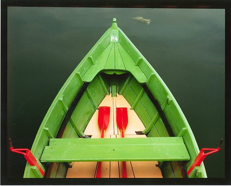red oars
