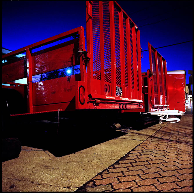 red trailers