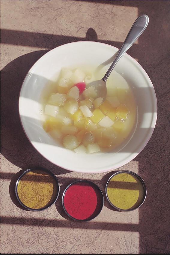 Red, yellow, orange.
