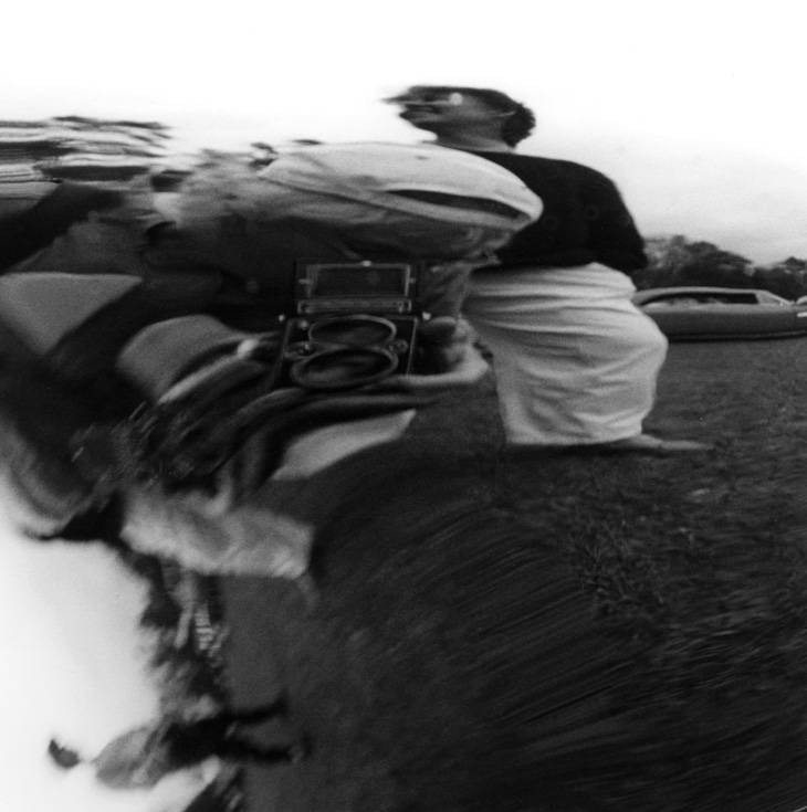 Reflected in bumper