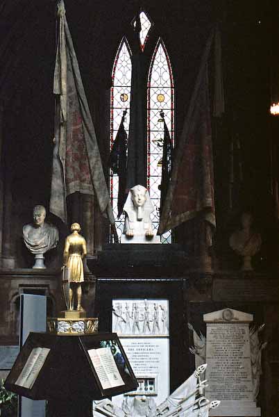 Regimental memorial Lichfield