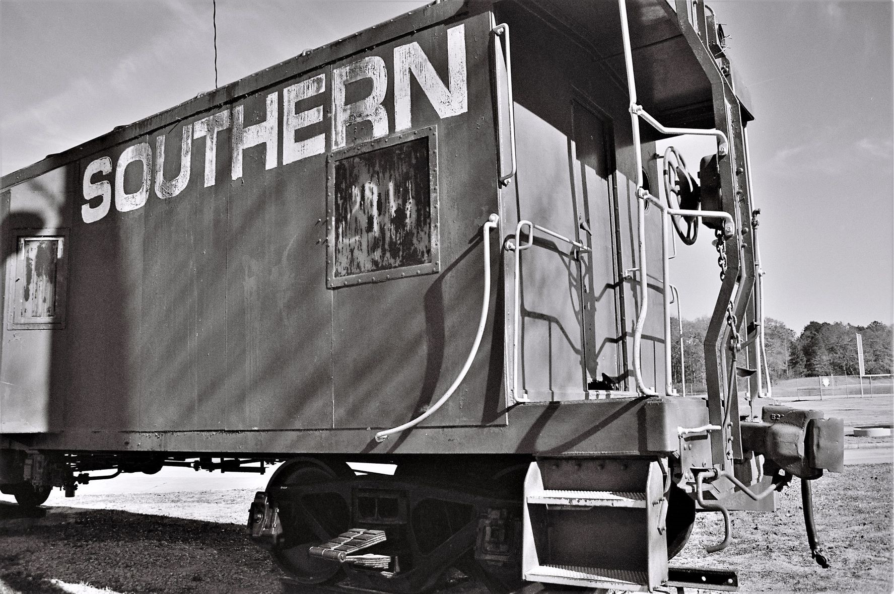 Retired Caboose at Hunter Park