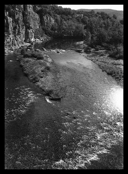 River Ardeche, France