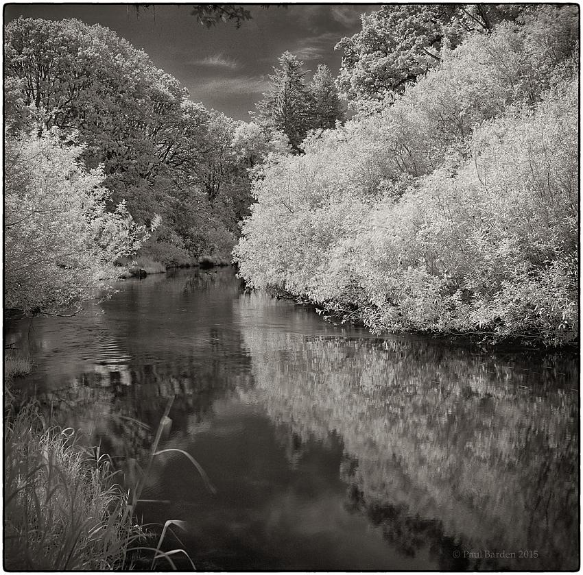 Riverview in infrared, north and south