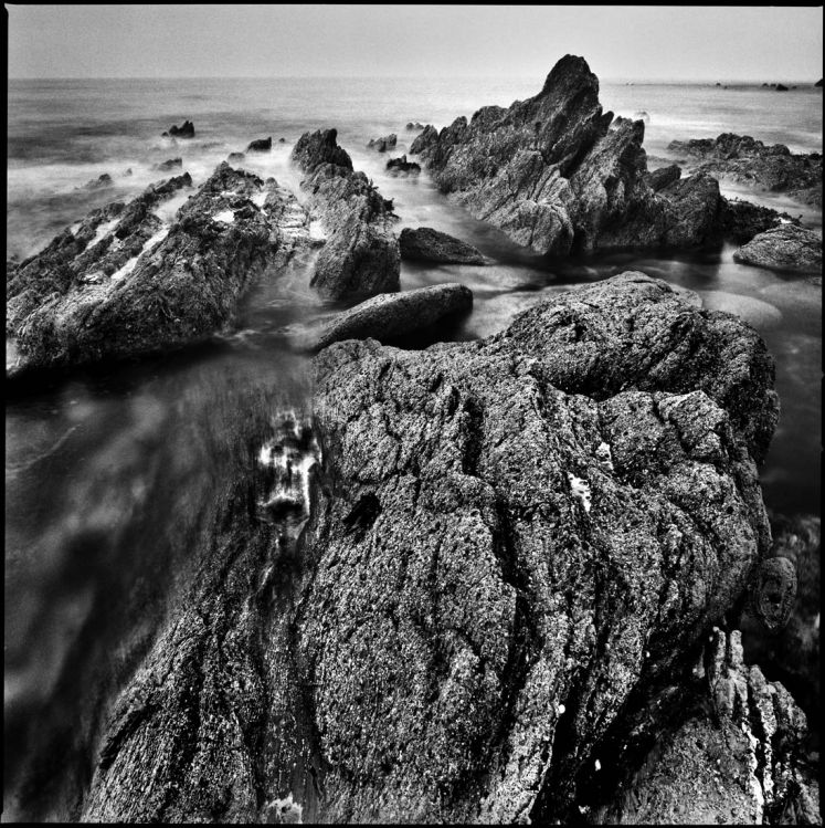 Rock and sea study No.1