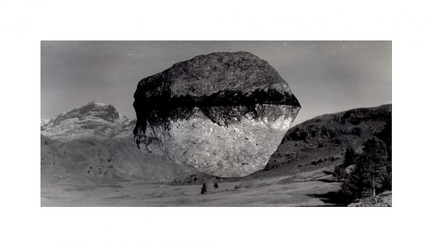Rock and trees