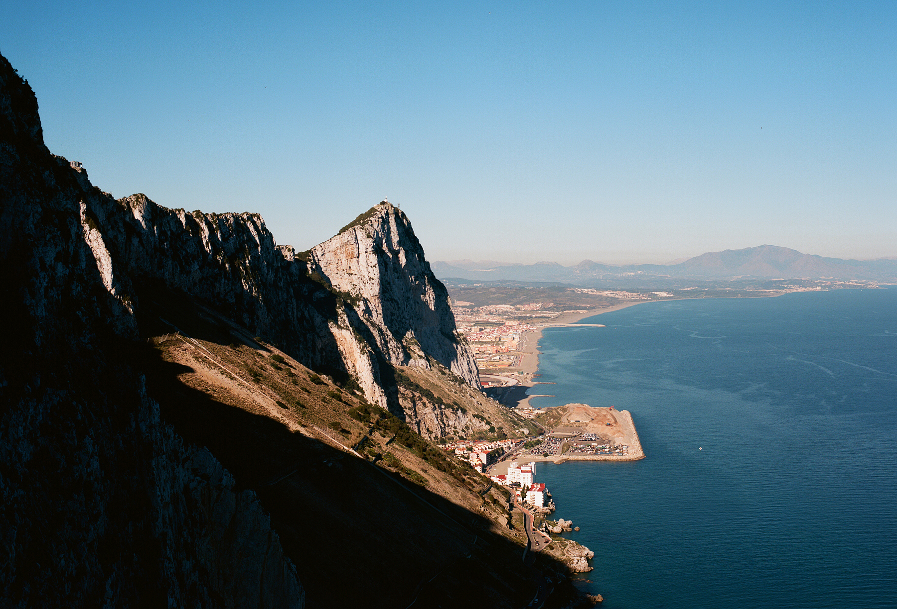 Rock of Gibraltar to Sierra Nevada Mountains