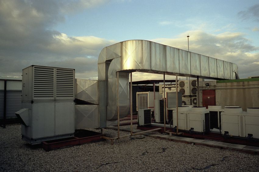 Roof of the building of the newspaper El Mundo