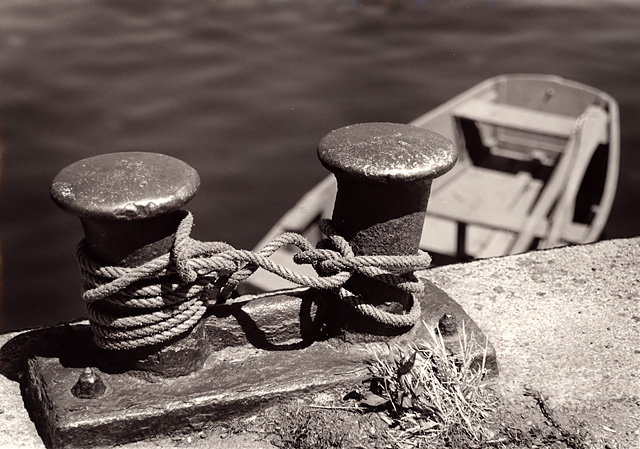 Rope and boat