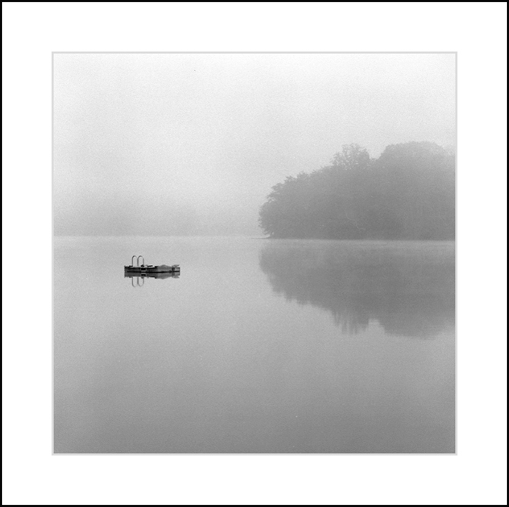 Round Lake in Fog
