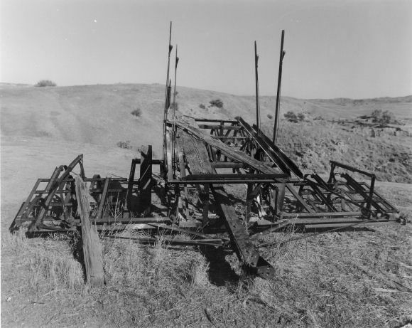 Rusty Old Horse Drawn Plow, Traver Ranch