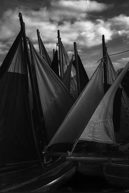 Sail boats for rent in the Jardin des Tuileries