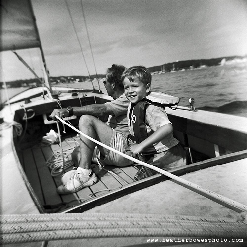 Sailing Lesson With Papa