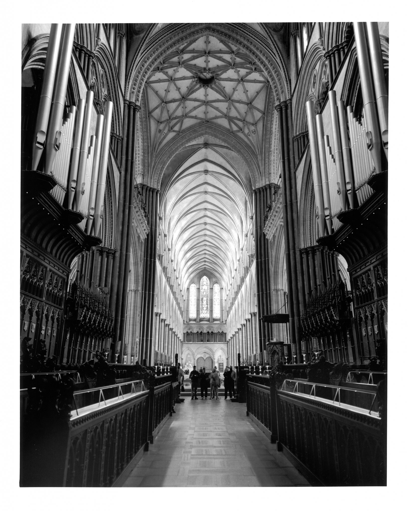 Salisbury #1 Cathedral (1220-1258) Choir Looking West