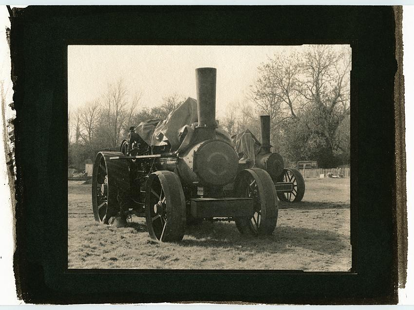 Salt - Pair of ploughing Fowler engines
