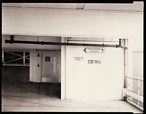 Salt Print - Car Park Interior 1