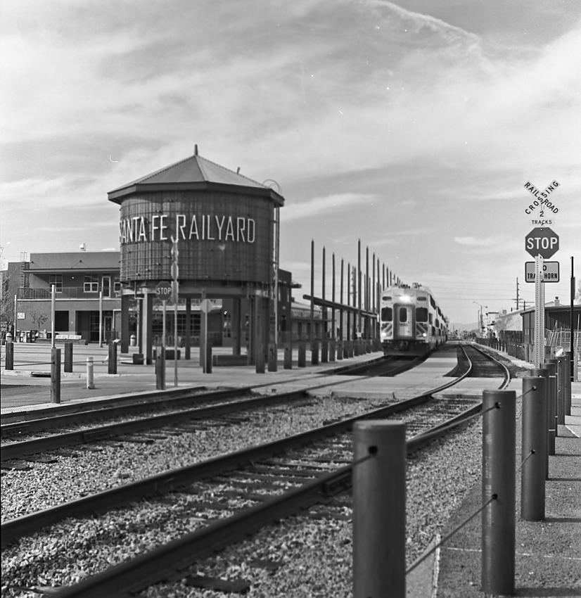Santa Fe Railyard and train
