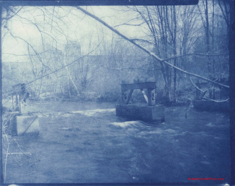 Scantic River Behind Somersville Mfg Co