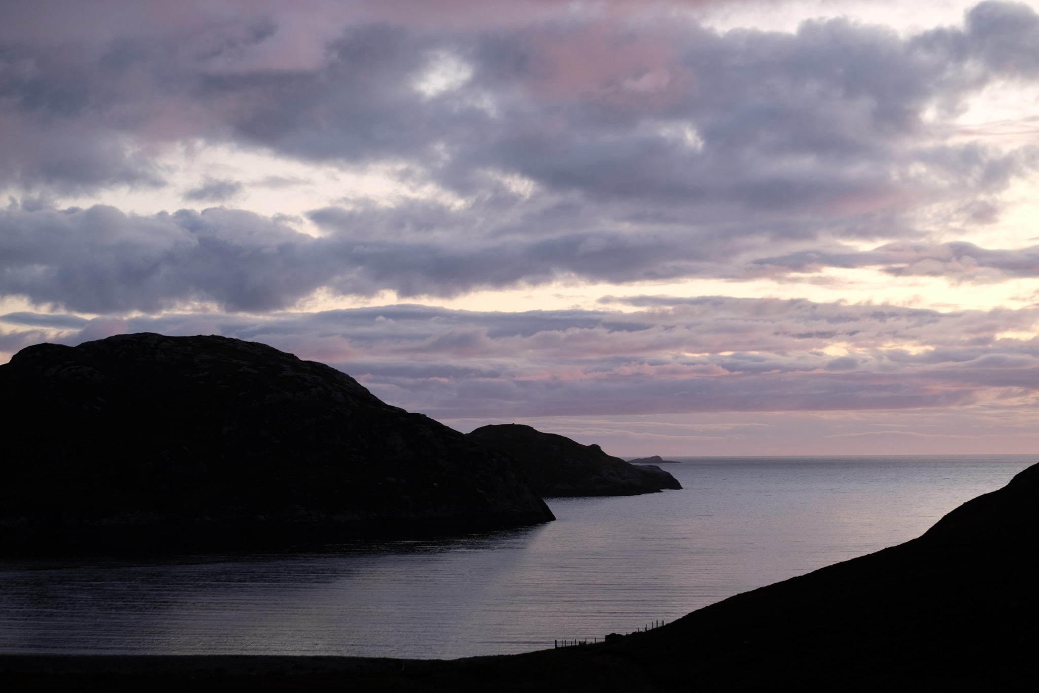Scottish coast sunset - 1