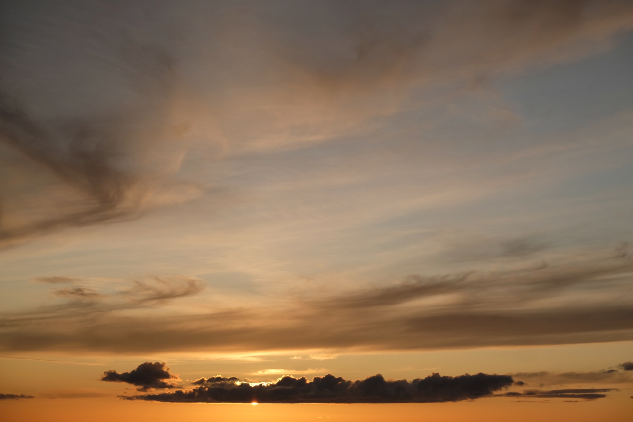 Scottish coast sunset - 2
