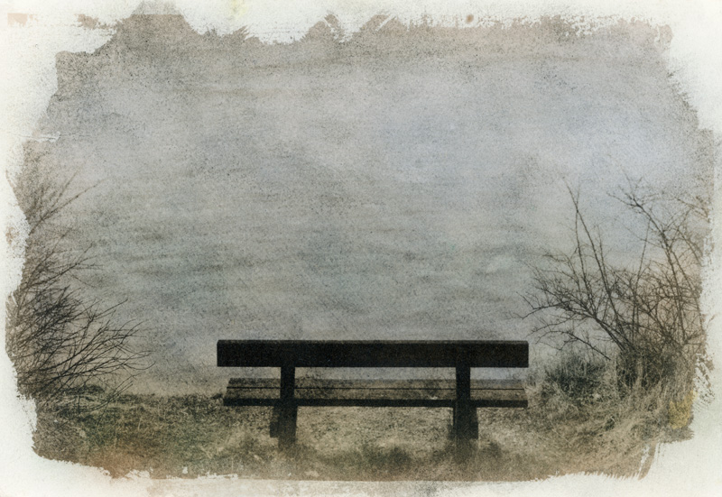 Sea View - Bromoil