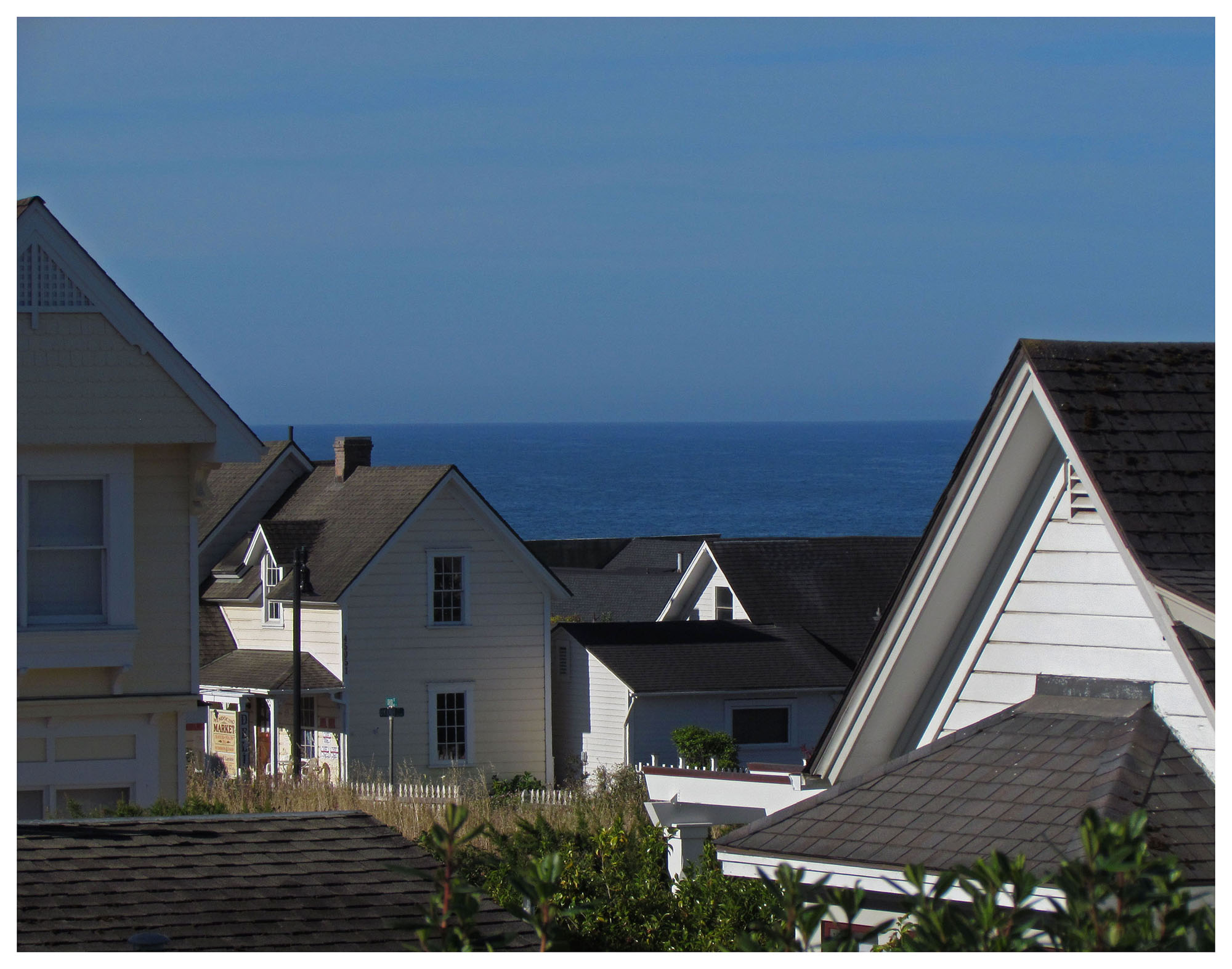 seaside town