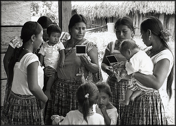 Seeing themselves - thanks to Polaroid
