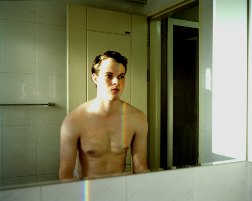 self-portrait in bathroom #2