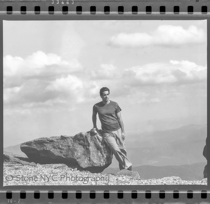 Self Portrait - Stone Leaning on a Stone